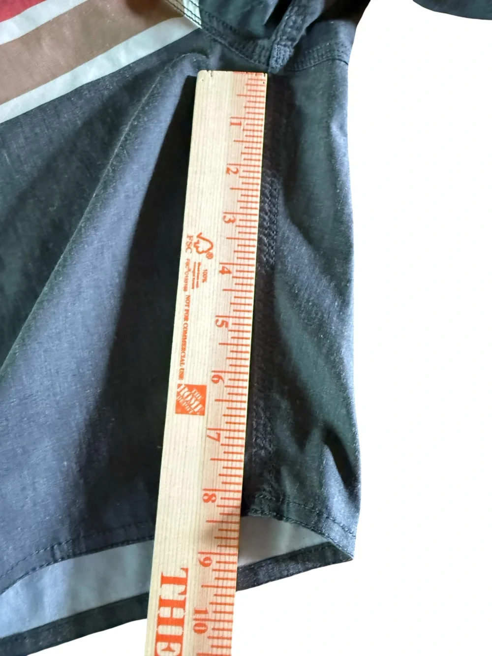 Brixton Gray Stripe Board Shorts Men’s 32 Surf Swim Trunks